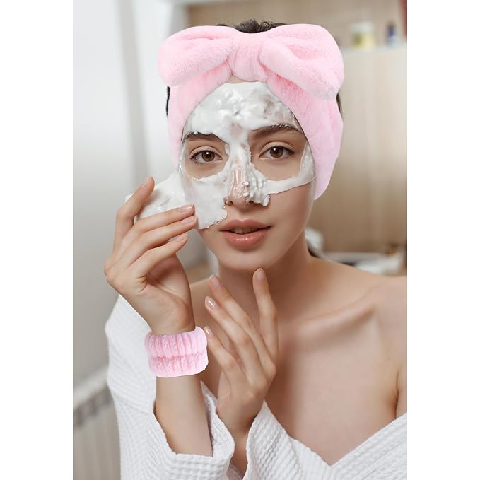 VELSCRUN 6 Pack Spa Headband, Makeup Headband, Face Wash Headbands, Skincare - Image 8