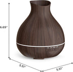 BZseed Aromatherapy Essential Oil Diffuser, 550ml Ultrasonic Fragrant Oil Large - Image 2