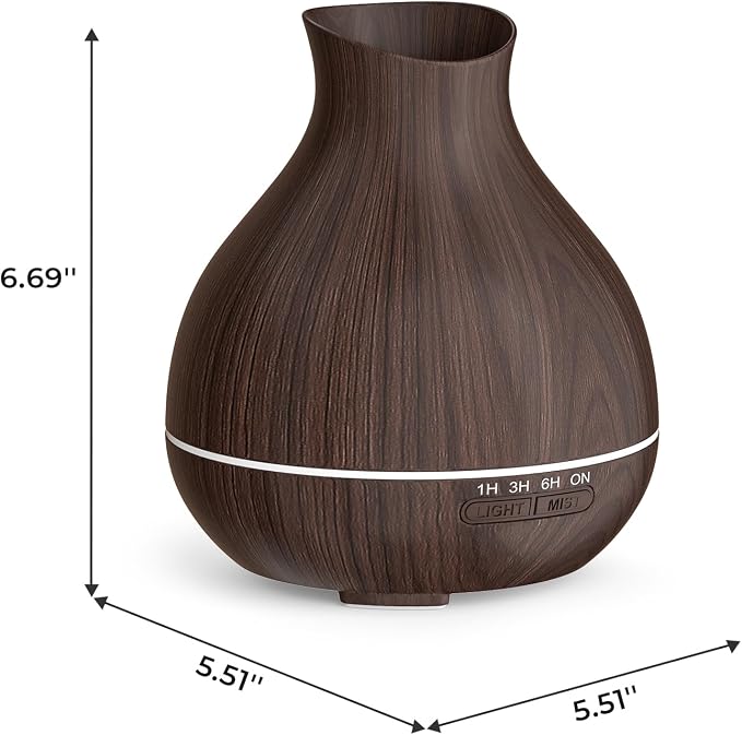 BZseed Aromatherapy Essential Oil Diffuser, 550ml Ultrasonic Fragrant Oil Large - Image 2