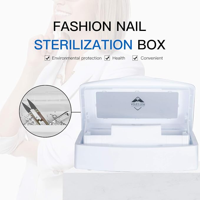 Plastic Sterilizing Tray-Tool Sterilization Box, Clean Sterilizer Box Storage - Image 2