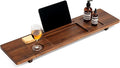Luxury Teak Bathtub Caddy Tray by Unknown