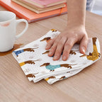 2PCS Cute Dachshund Kitchen Towels, Dog Mom Gifts - Image 5