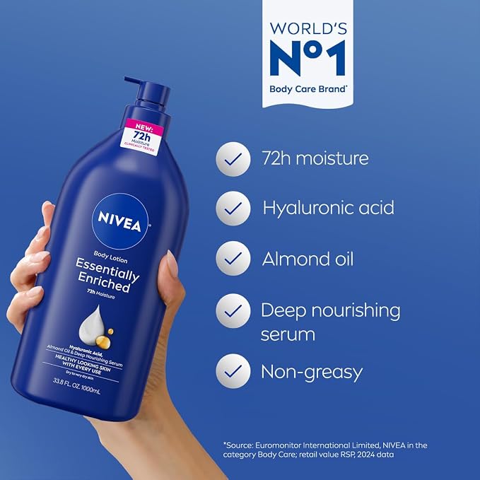 NIVEA Essentially Enriched Body Lotion - Image 3