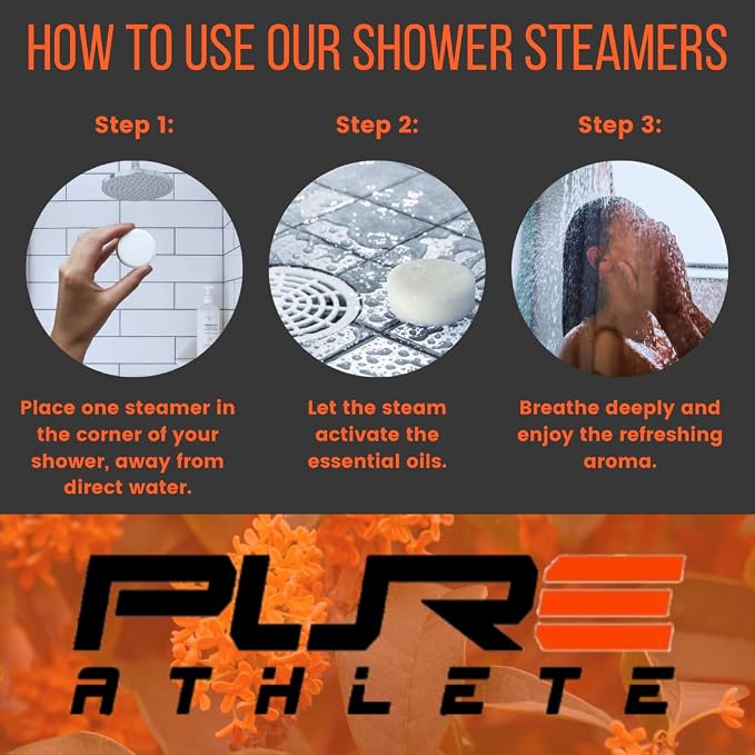 Pure Energizing Sport Shower Steamers - Image 6