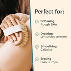 Firm Dry Brush & Shower Brush for Body - Image 4