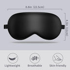 LULUSILK Mulberry Silk Sleep Eye Mask Blindfold - Image 7