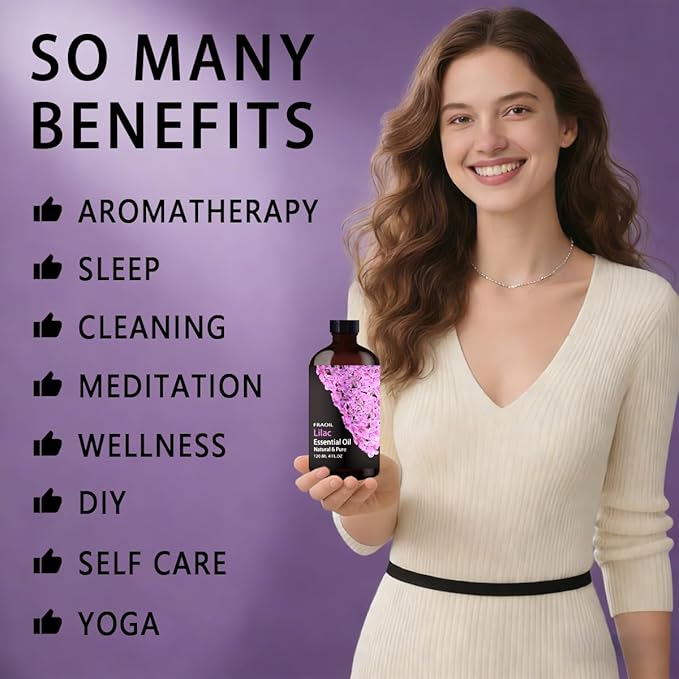 Lilac Essential Oil, Lilac Oil 4 Fl Oz 120ML - Image 3