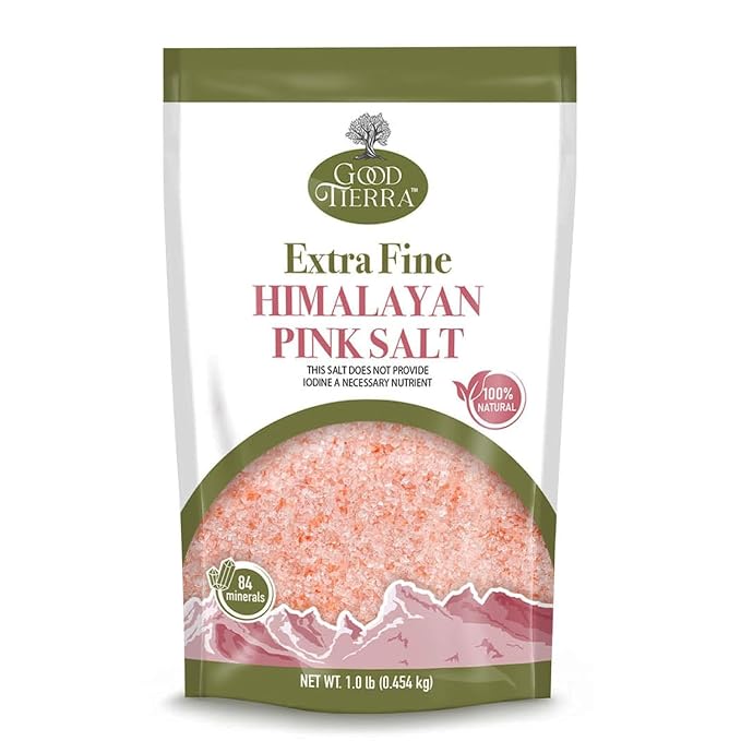 Good Tierra Extra Fine Himalayan Pink Salt, 1 Ounce by GoodTierra