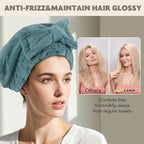 SUNLAND Large Microfiber Hair Drying Caps - Image 7