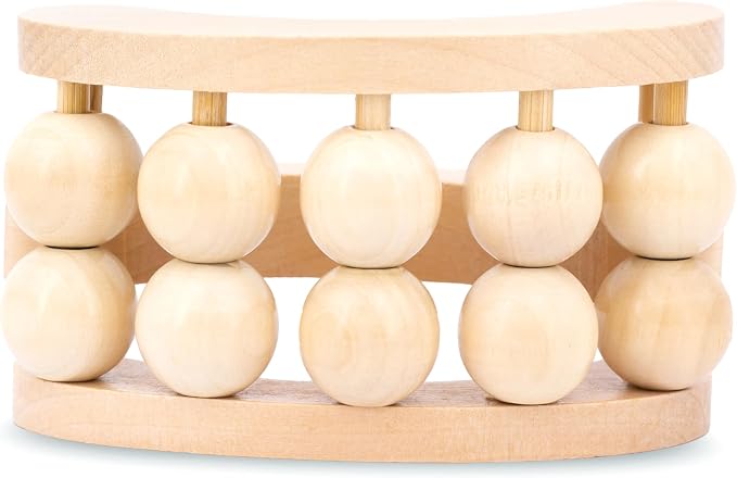 Bruizex Wood Therapy Massager | Wooden Lymphatic Drainage Roller | - Image 7
