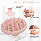 Meartchy Silicone Scalp Massager, Scalp Scrubber - Image 3
