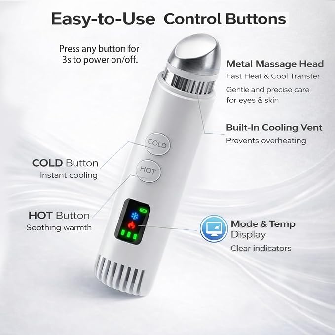 2-in-1 Cold & Warm Depuffing Wand - Image 7