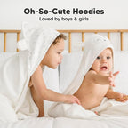 KeaBabies Hooded Baby Towel for Newborn - Image 7
