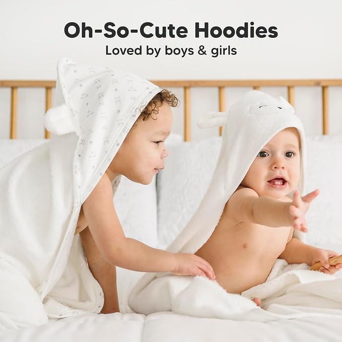 KeaBabies Hooded Baby Towel for Newborn - Image 7