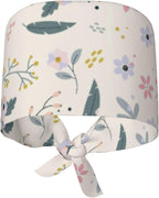 Adjustable Scrub Cap with Buttons & Sweatband, Working Hat with Elastic Tie Back - Image 9