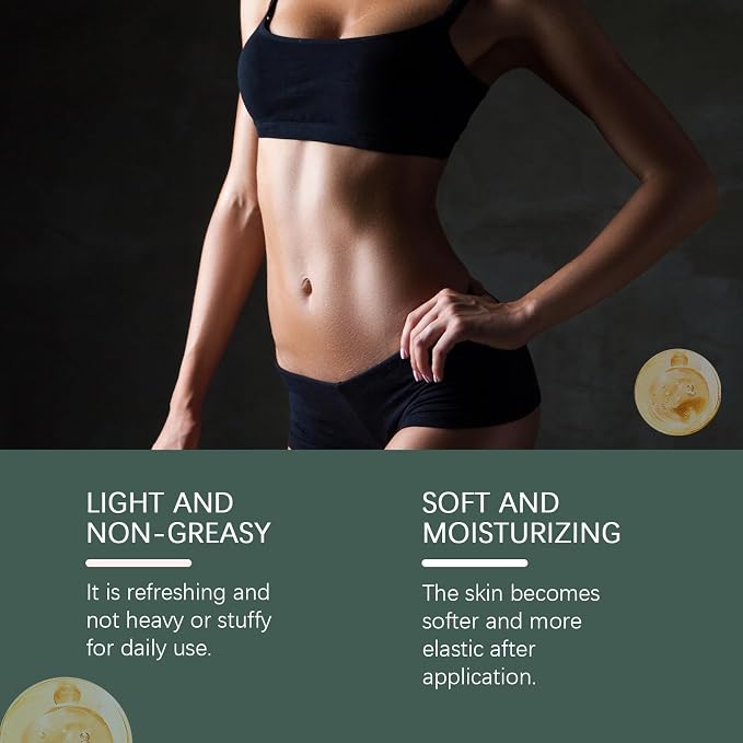 Hydrating Collagen Oil For Body & After Shower, Moisturizing Anti Aging Silk - Image 3
