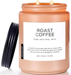 M&SENSE Coffee Scented Candles for Home, 19.4oz Soy Candles Non Toxic, 110 by MSENSE
