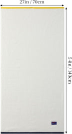 REDKISS 100% Cotton 2 Pack Luxury Bath Towels 27 x 54 Inches, Oversized Bath - Image 3