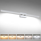 VOLISUN 48-Inch Dimmable Bathroom Vanity Light, 30W 5CCT LED Fixture Over Mirror by VOLISUN