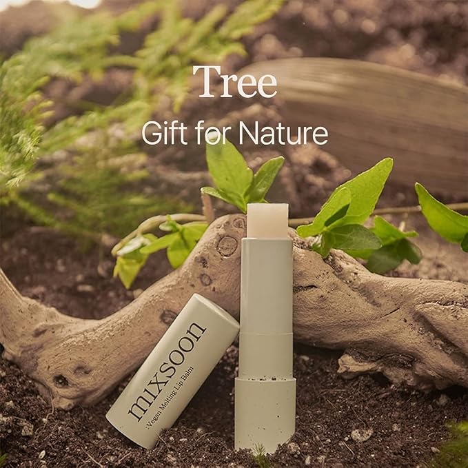 mixsoon Vegan Melting Lip Balm -Shea Butter Moisturizing and Softening Chapped - Image 9