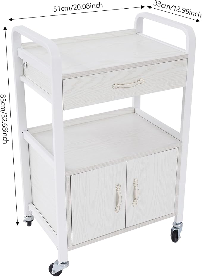 Salon Cart, Salon Storage Cart - Image 2