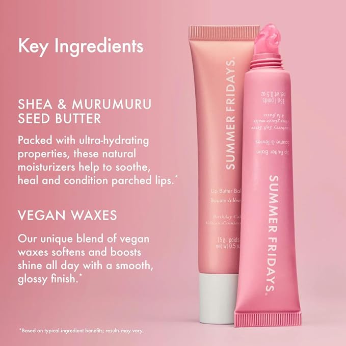 Summer Fridays Lip Butter Balm Sweet Pink Duo - Image 4