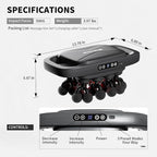 20-Head Massage Gun, 30 Intensity Levels 3 Modes, Deep Tissue Massager - Image 7