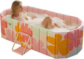 Portable Foldable Bathtub, Freestanding Bathtub No Installation, Bathroom SPA by HLCZLUZ
