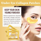 30 Pairs Under Eye Collagen Patches, Under Eye Gel Pads - Image 3