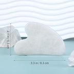 Guasha Tool for Face: White Jade Gua Sha Facial Tools - Image 5