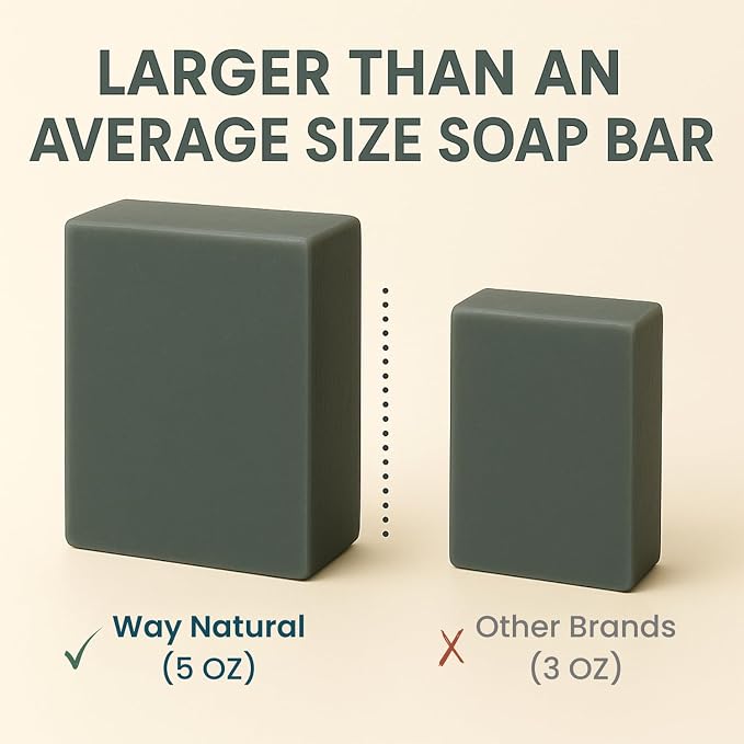 Activated Charcoal Soap Bar - Image 2