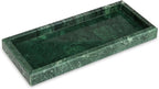 Marble Bathroom Vanity Tray, Luxury Natural Stone Small Decorative Tray by HESHIBI