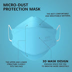 LEVENIS KN95 Face Masks 50 Pack, Breathable Comfortable and Disposable KN95 Mask - Image 2