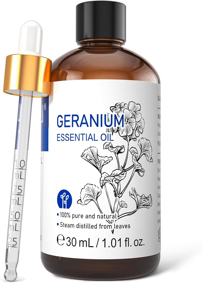 HIQILI 30ML Geranium Essential Oil， by HIQILI