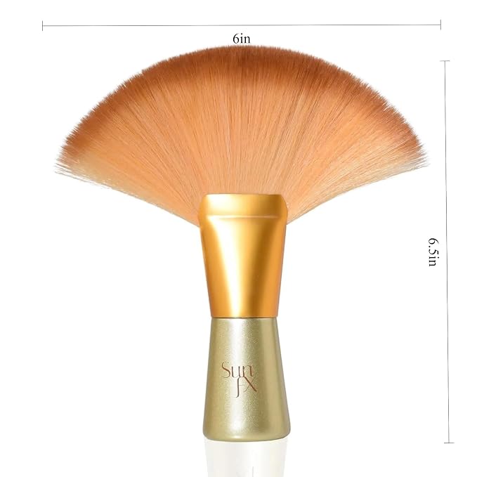Large Professional Fan Brush, Fluffy Brush - Image 2