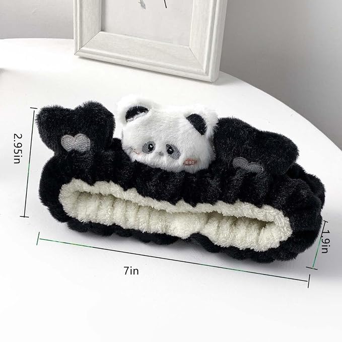 Kawaii Spa Headband，Cute Bear Headband - Image 2