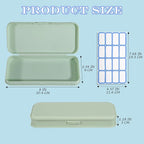 4 Pieces Plastic Storage Personal Box - Image 3