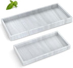 Bathroom Counter Tray, EG-SIPRO High-Grade Thickened Silicone Bathroom Vanity by EG-SIPRO