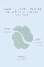florence by mills Floating Under the Eyes Depuffing Gel Pads | Re-Energize - Image 3