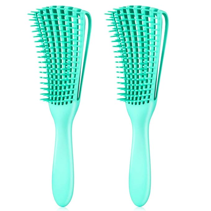Detangling Brush for Afro/African Hair Textured 3a to 4c Kinky Wavy/Curly/Coily by Unknown