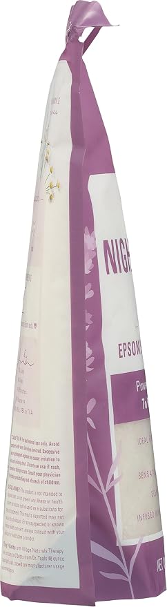 Village Naturals Therapy, Nighttime Foaming Epsom Soak, 36 Oz - Image 8