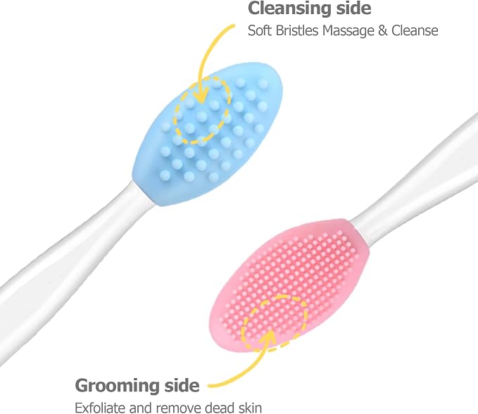5Pcs Lip Scrubber Exfoliator, Pore Scrub Brush - Image 2