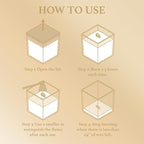 Scented Candle, 7.04 oz Vanilla Cream Aromatherapy Candle, Natural Soy Wax - Image 7