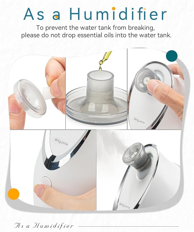 Kingsmile Facial Steamer, 3 in 1 Face Steamer - Image 5