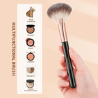 docolor Highlighter Brush Fan Brush Blush Brush Setting Makeup Brush Face - Image 5