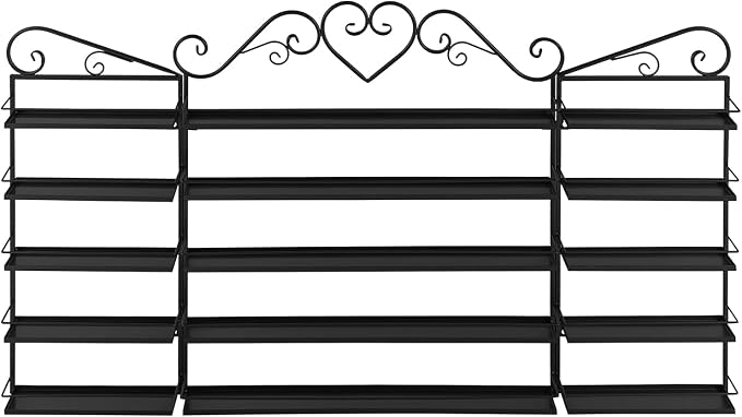 5 Tiers Wall-Mounted Nail Polish Storage Rack, Nail Polish Bottle Holder - Image 9