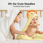 KeaBabies Hooded Baby Towel for Newborn - Image 7