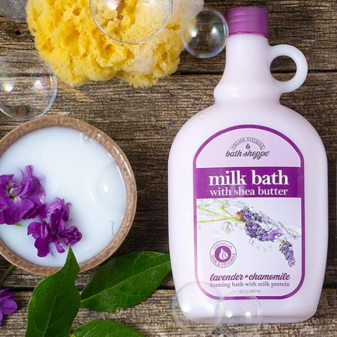 Village Naturals Bath Shoppe Moisturizing Lavender Chamomile Milk Bath - Image 3