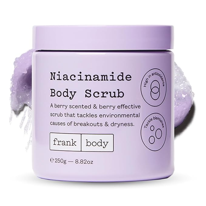 frank body Niacinamide Body Scrub | Fights Breakouts & Dryness | Exfoliating by FrankBody
