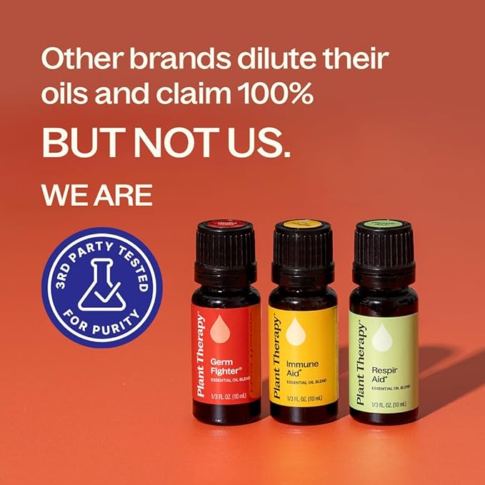 Plant Therapy Wellness Essential Oil Set, Pure Essential Oil Blends: Germ - Image 5